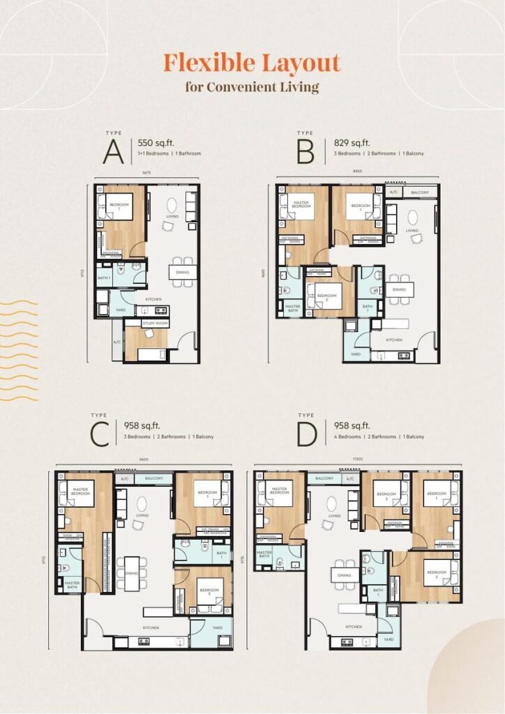 bayu mori park floor plans