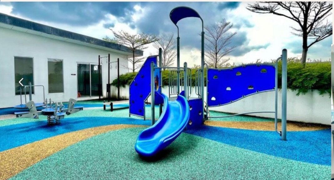 Children's playground at Axis Crown